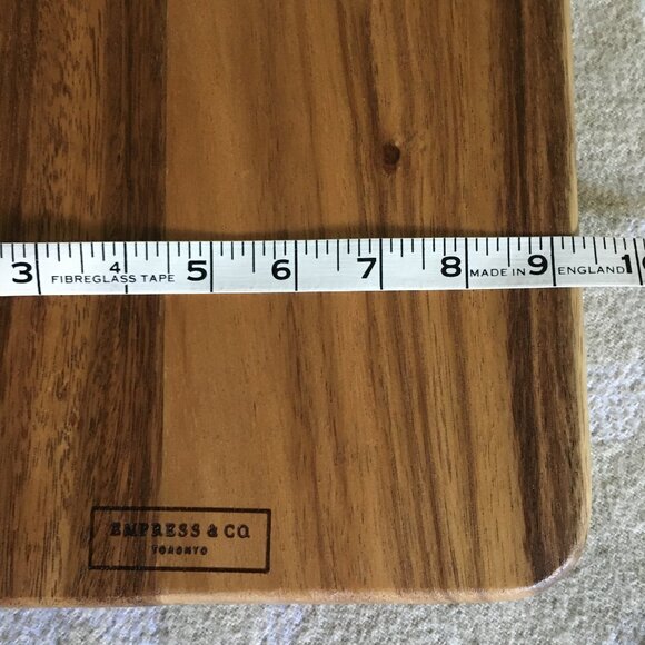 NWOT Acacia Wood Charcuterie Board - Picture 6 of 9